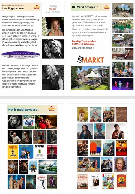 Verwacht in het film/theater