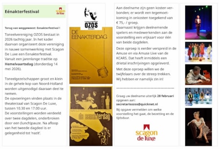 Verwacht in het theater